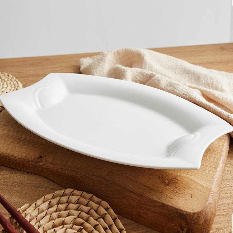 Piring Saji Oval Elowen / Piring Saji Ikan Hotelware SB-64 – gambar 3
